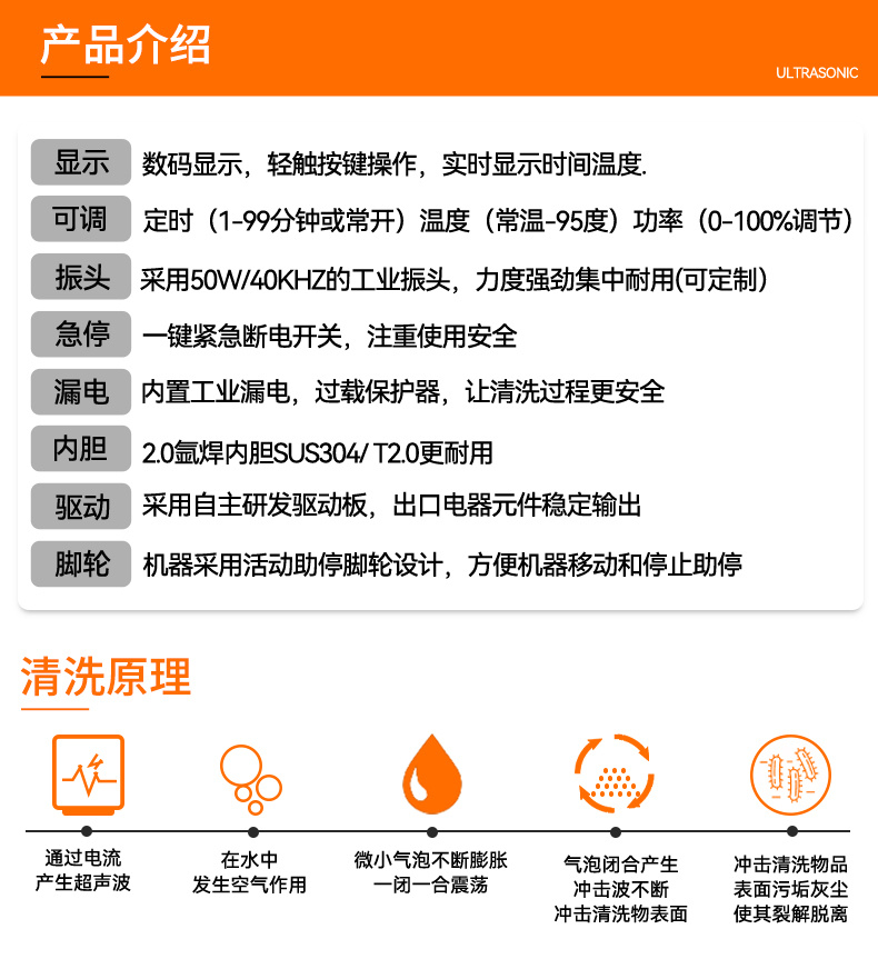 冠博仕GE6026B專業百葉窗超聲波清洗機 | 264L/3000W | 可清洗多種百葉窗 支持定制